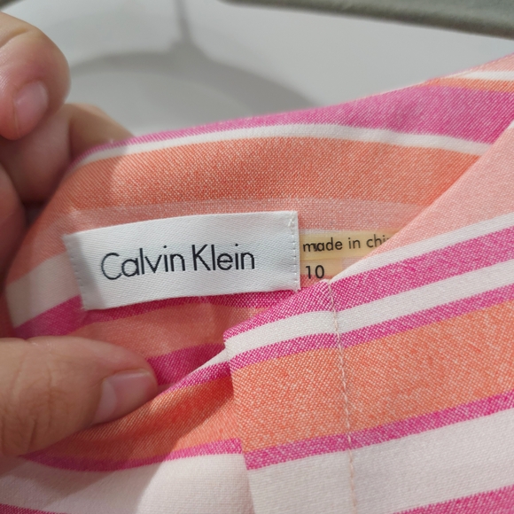 Pink Sheath Midi Dress with Bateau Neckline - Picture 5 of 16